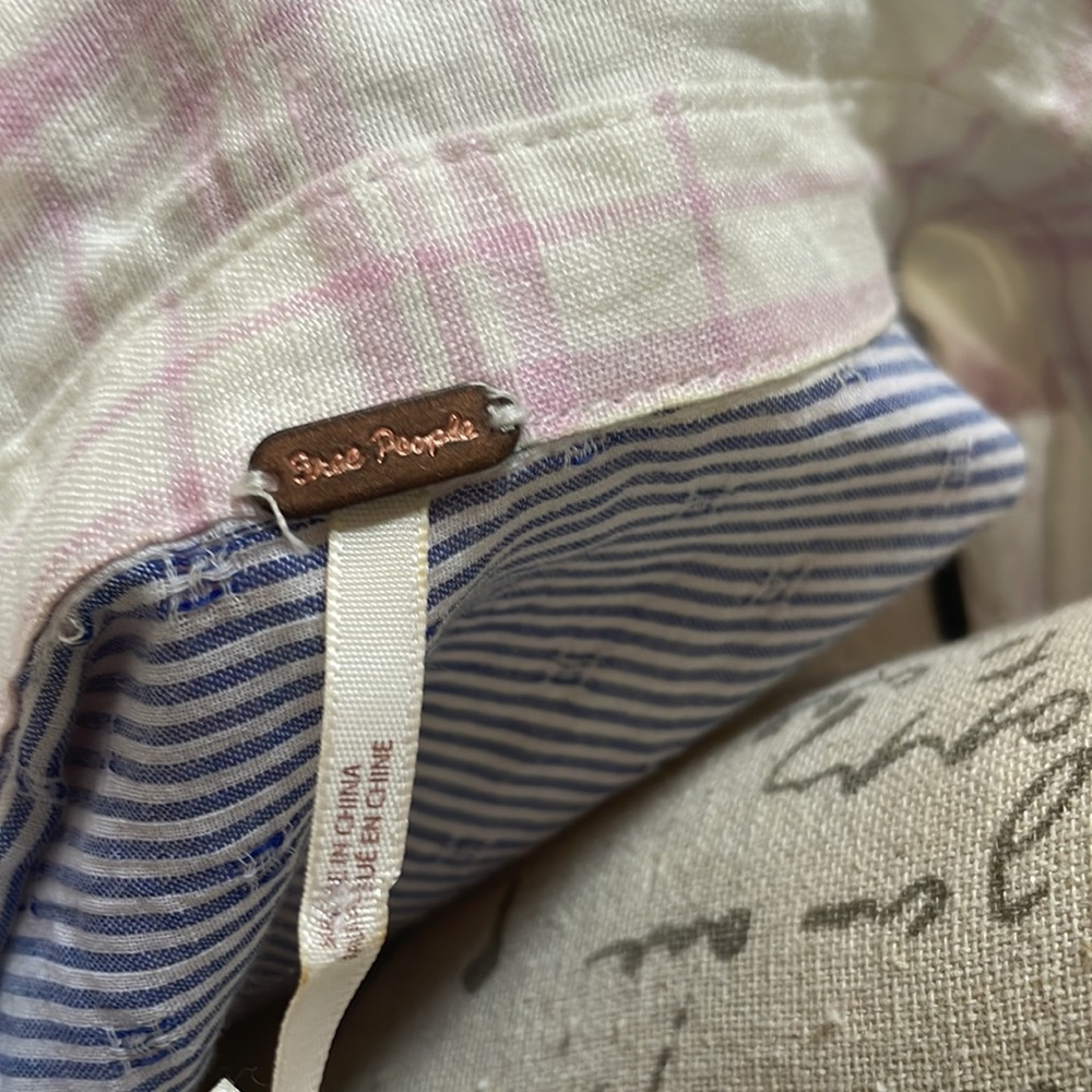 Free People Linen button down - Picture 4 of 4